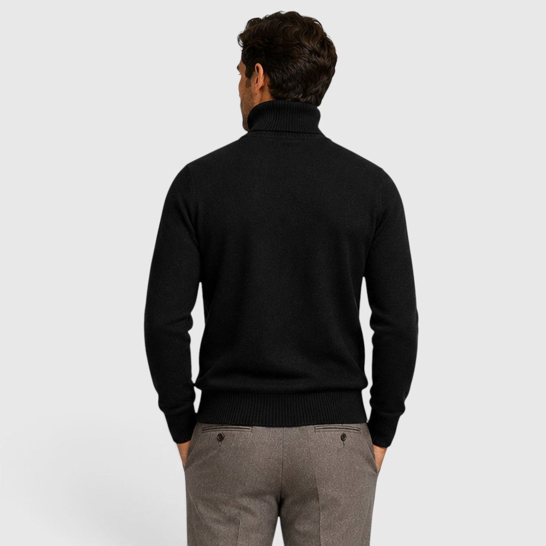Men's Classic Cotton Turtleneck Sweater