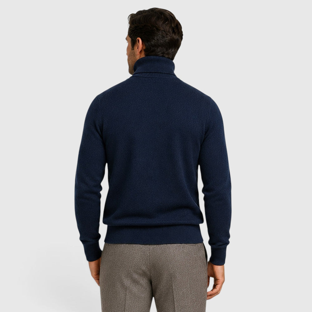 Men's Classic Cotton Turtleneck Sweater