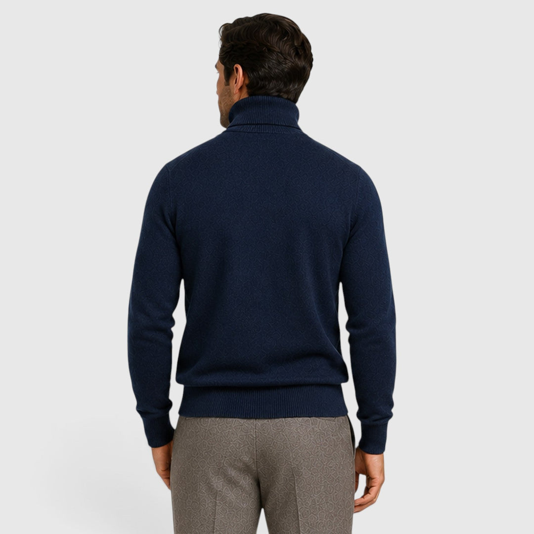 Men's Classic Cotton Turtleneck Sweater