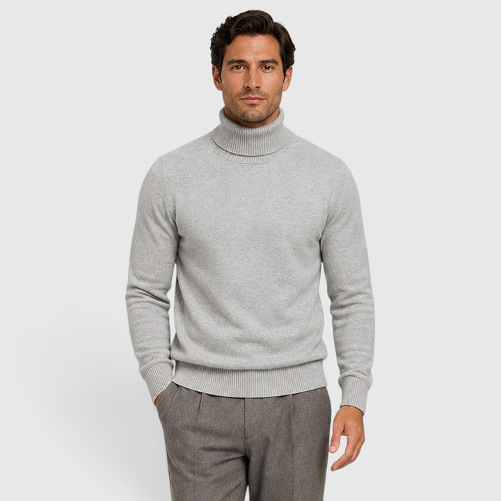 Men's Classic Cotton Turtleneck Sweater
