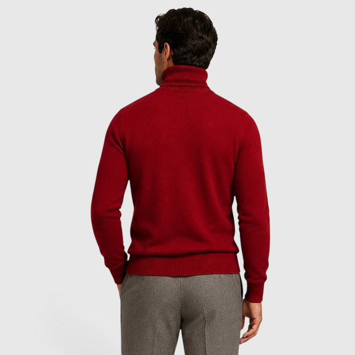 Men's Classic Cotton Turtleneck Sweater