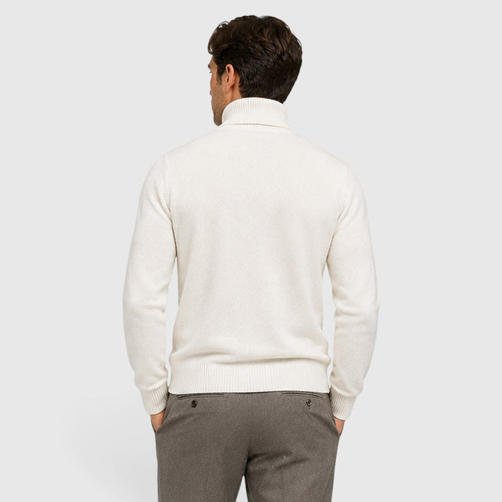 Men's Classic Cotton Turtleneck Sweater