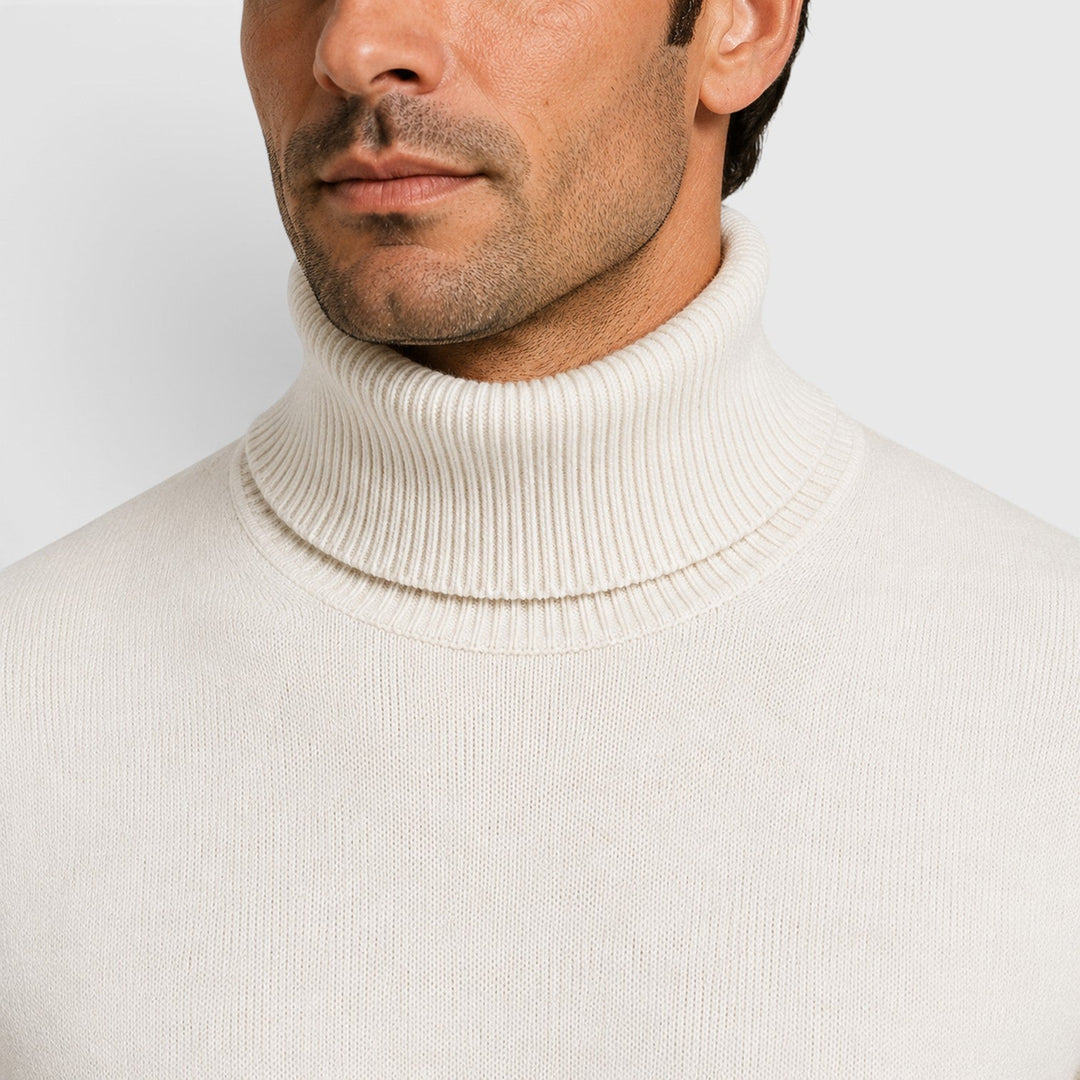 Men's Classic Cotton Turtleneck Sweater