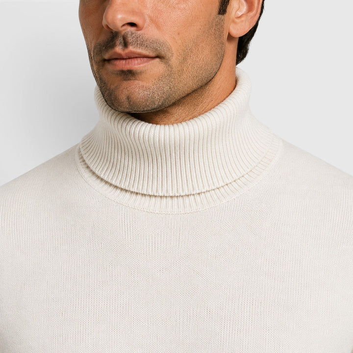 Men's Classic Cotton Turtleneck Sweater