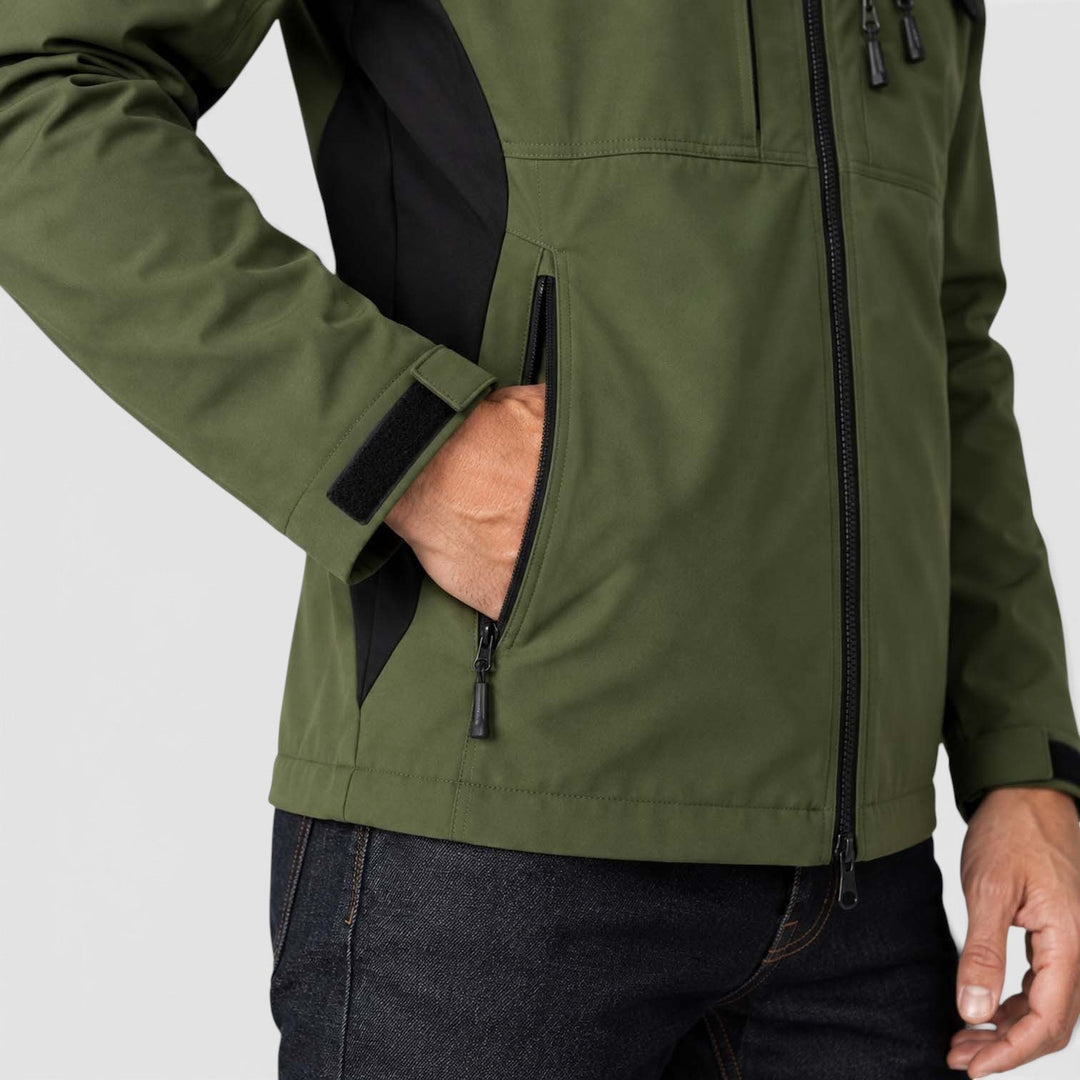 Men's Lightweight Hooded Windbreaker Jacket