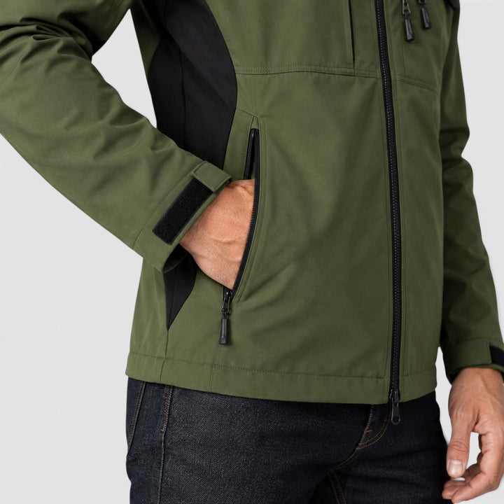 Men's Lightweight Hooded Windbreaker Jacket