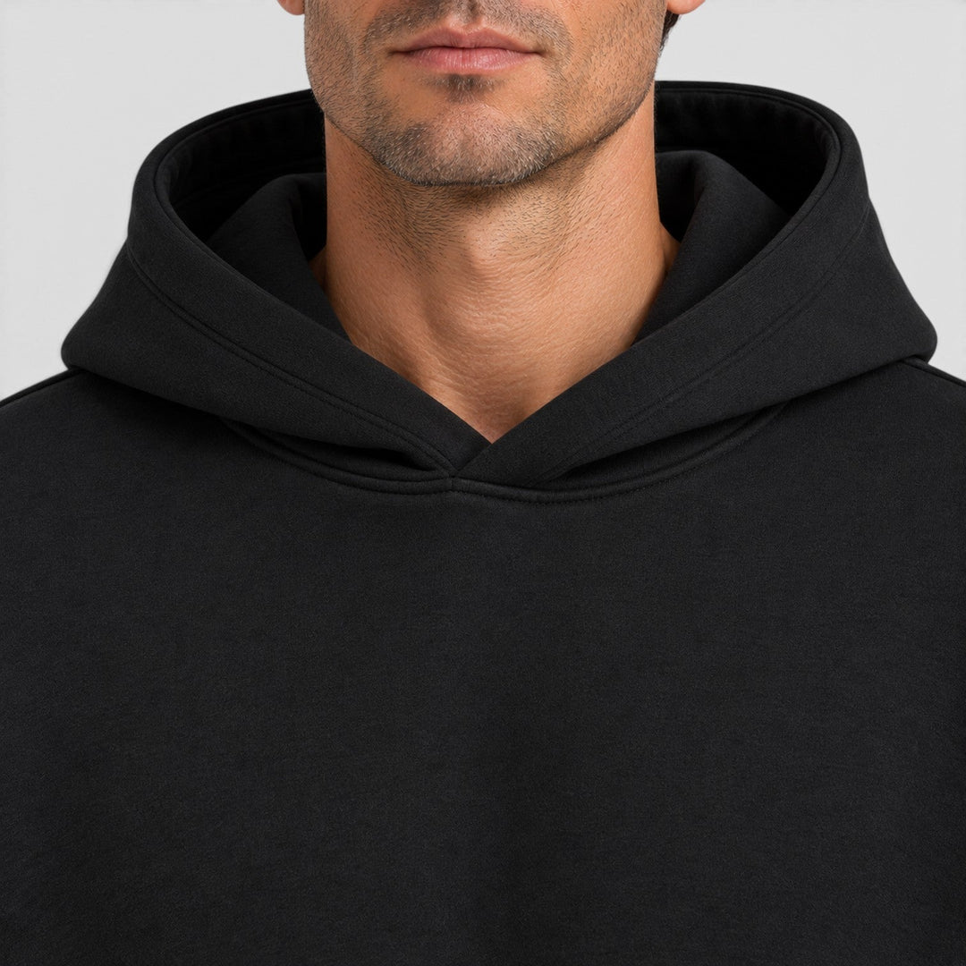 Men's Casual Cotton Hoodie and Jogger Lounge Set