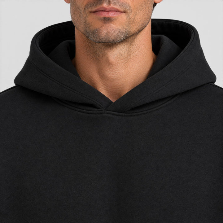 Men's Casual Cotton Hoodie and Jogger Lounge Set