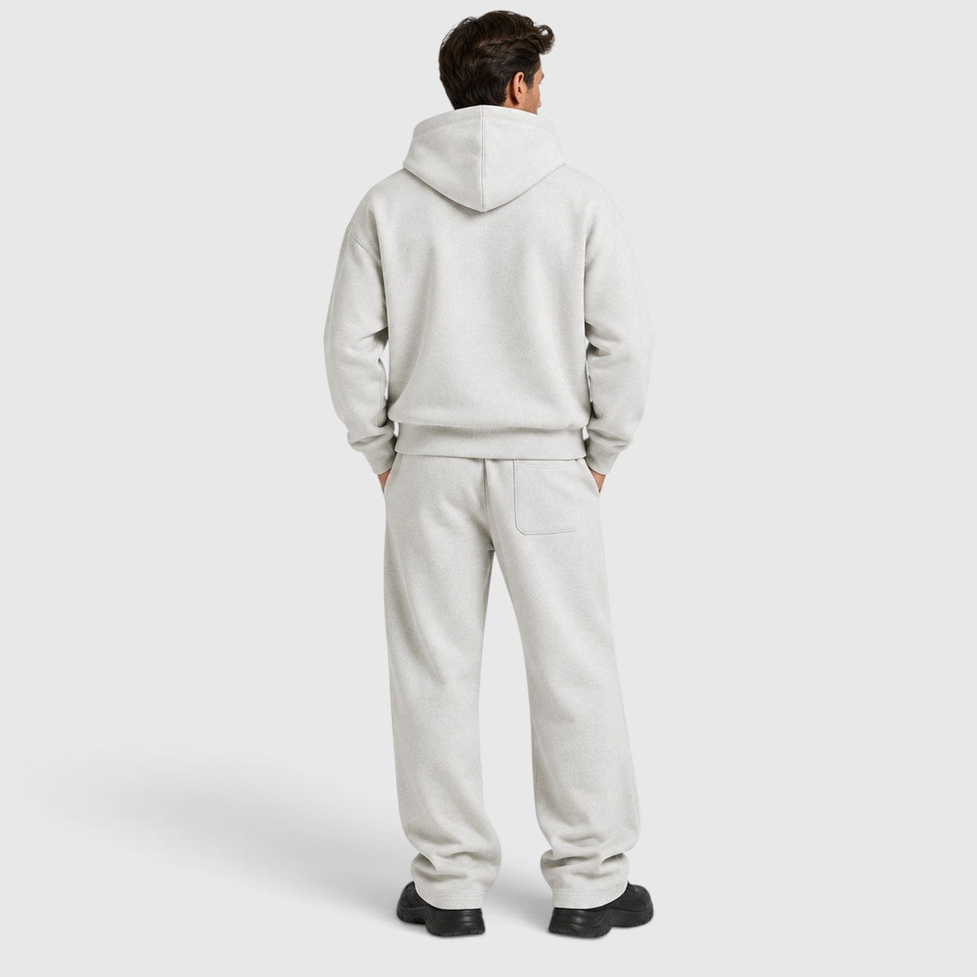 Men's Casual Cotton Hoodie and Jogger Lounge Set