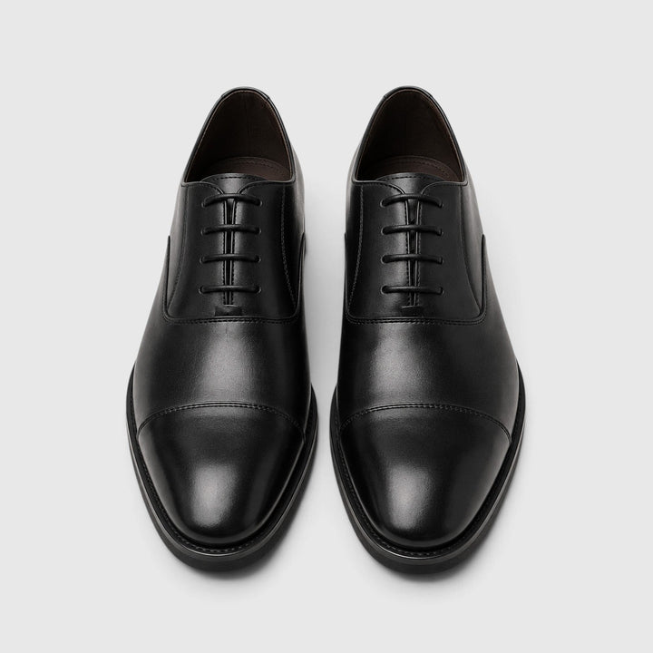 Men's Classic Leather Pointed Toe Dress Shoes