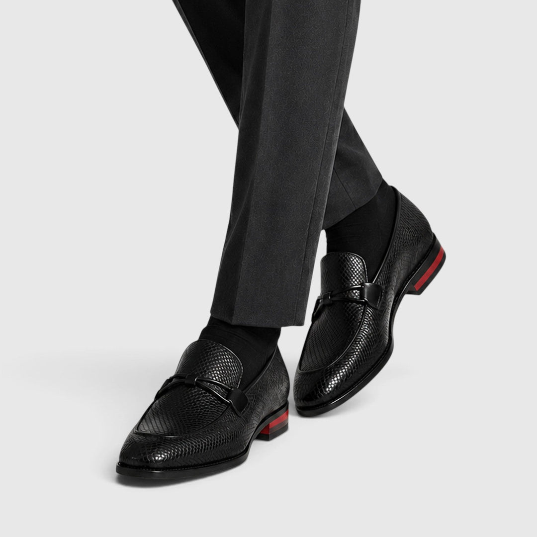 Men's Classic Leather Breathable Dress Shoes