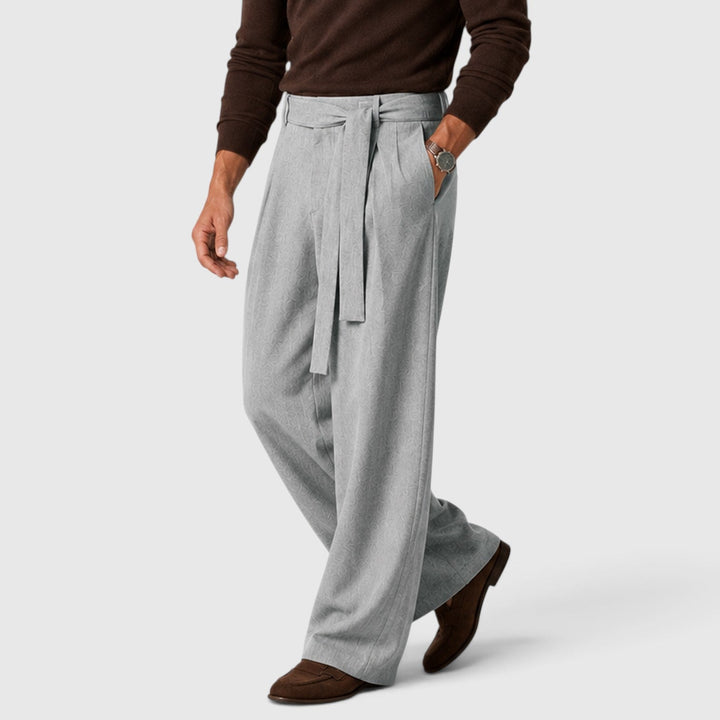 Men's Casual Loose Fit Cotton Blend Pants