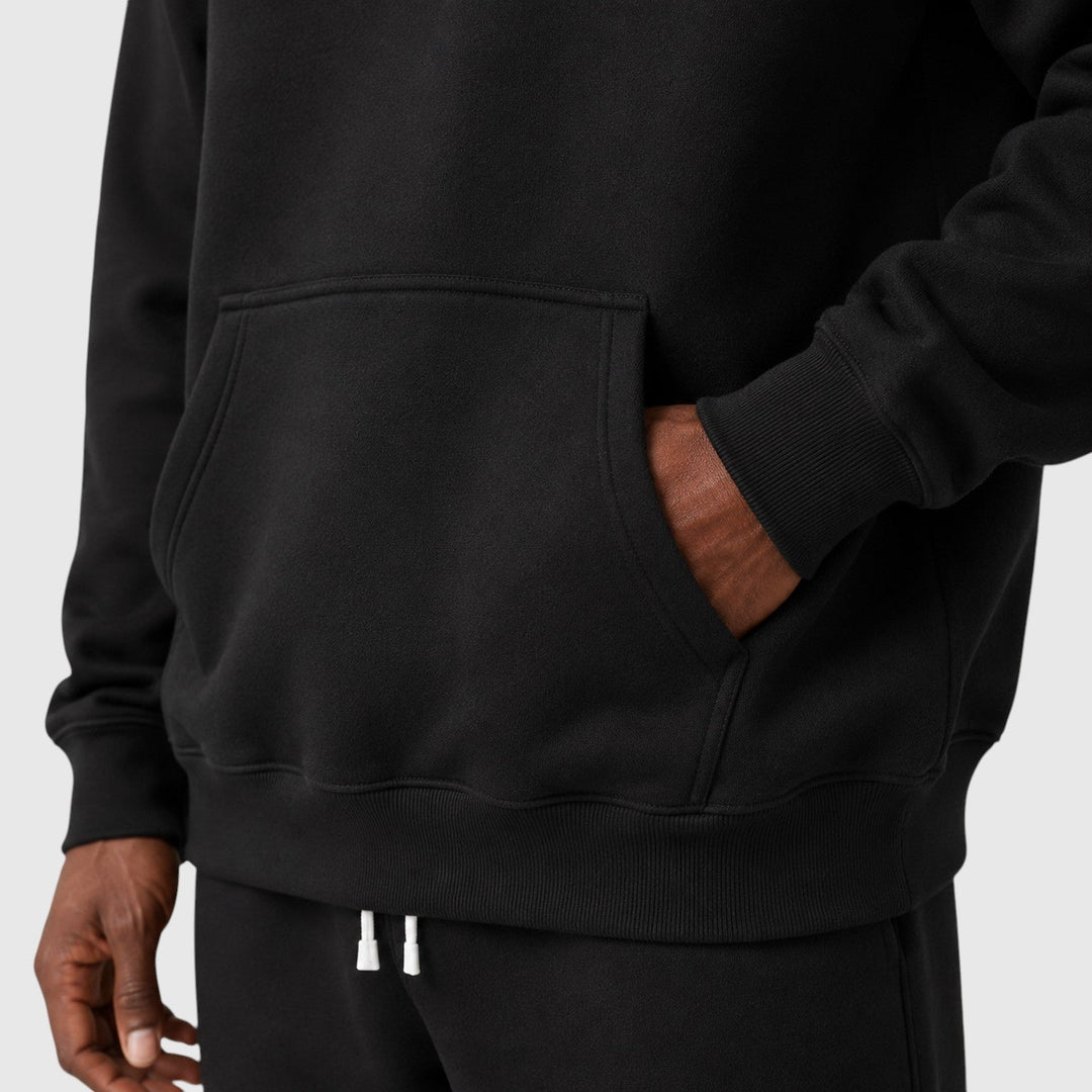 Men's Casual Heavyweight Cotton Hoodie and Joggers Loungeset
