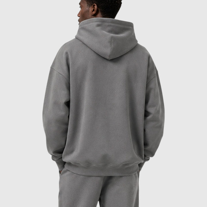 Men's Casual Heavyweight Cotton Hoodie and Joggers Loungeset