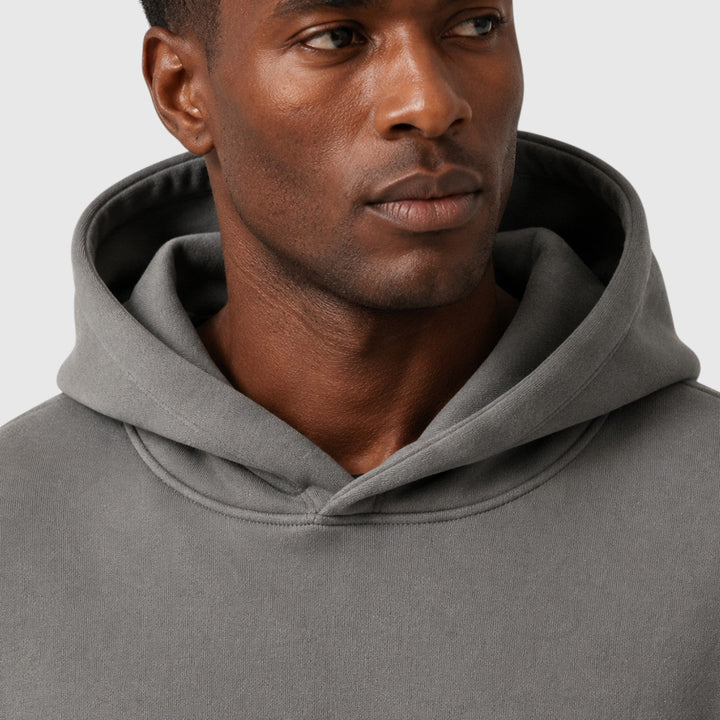 Men's Casual Heavyweight Cotton Hoodie and Joggers Loungeset