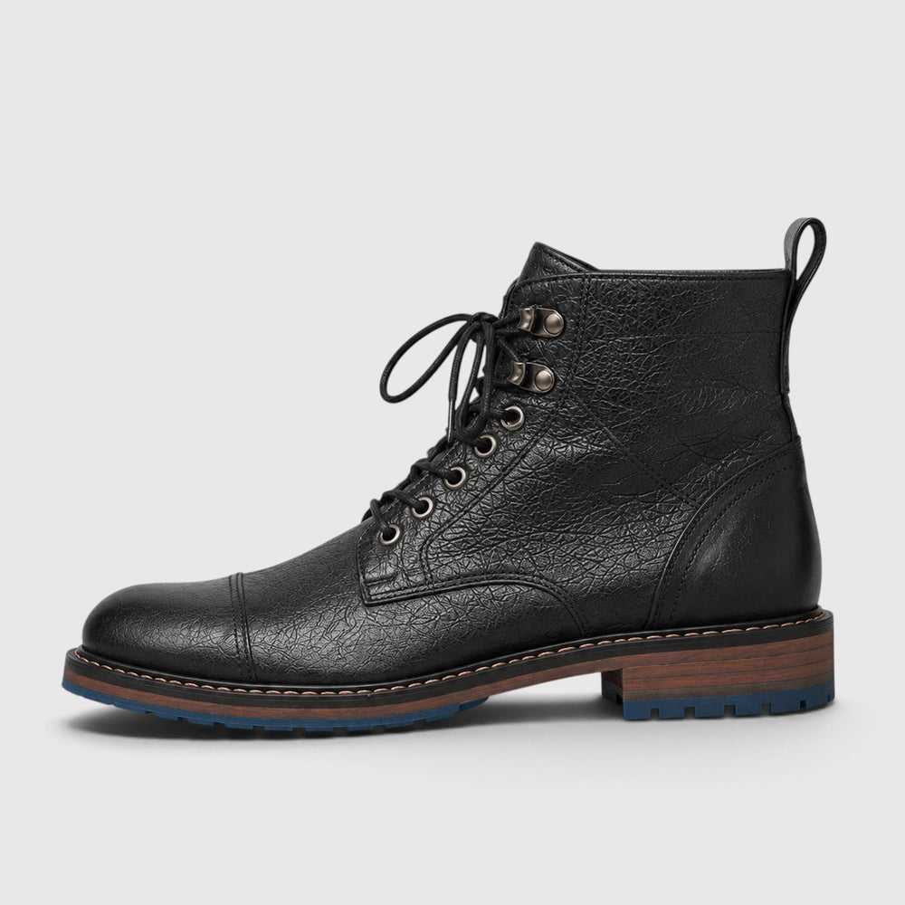 Men's Classic Leather Lace-Up Walking Boots
