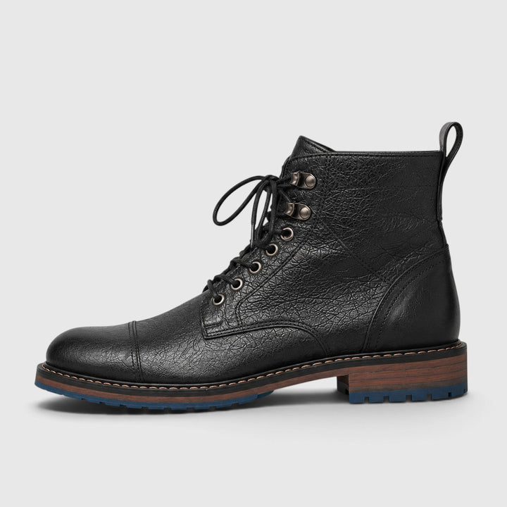 Men's Classic Leather Lace-Up Walking Boots