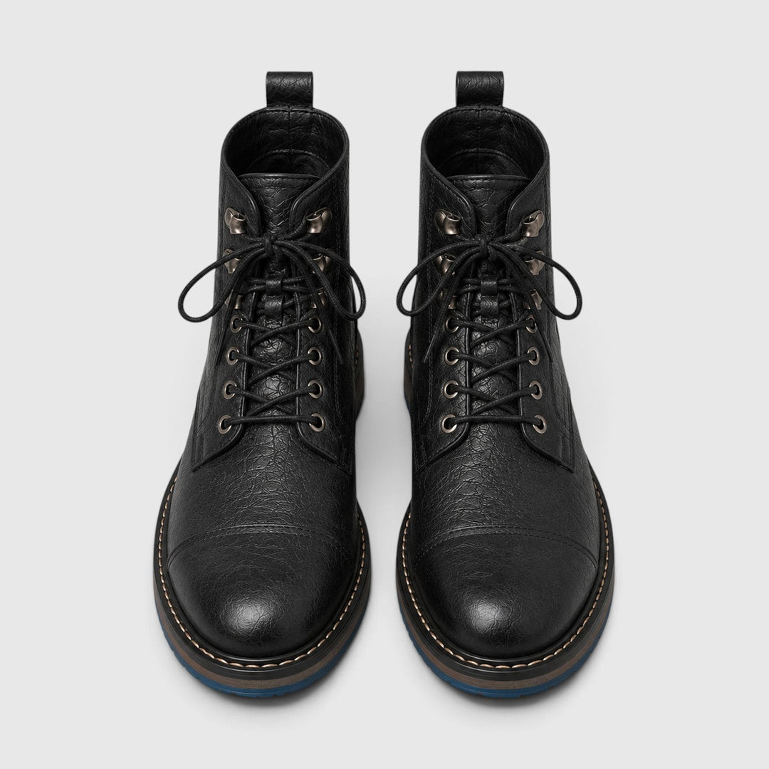 Men's Classic Leather Lace-Up Walking Boots