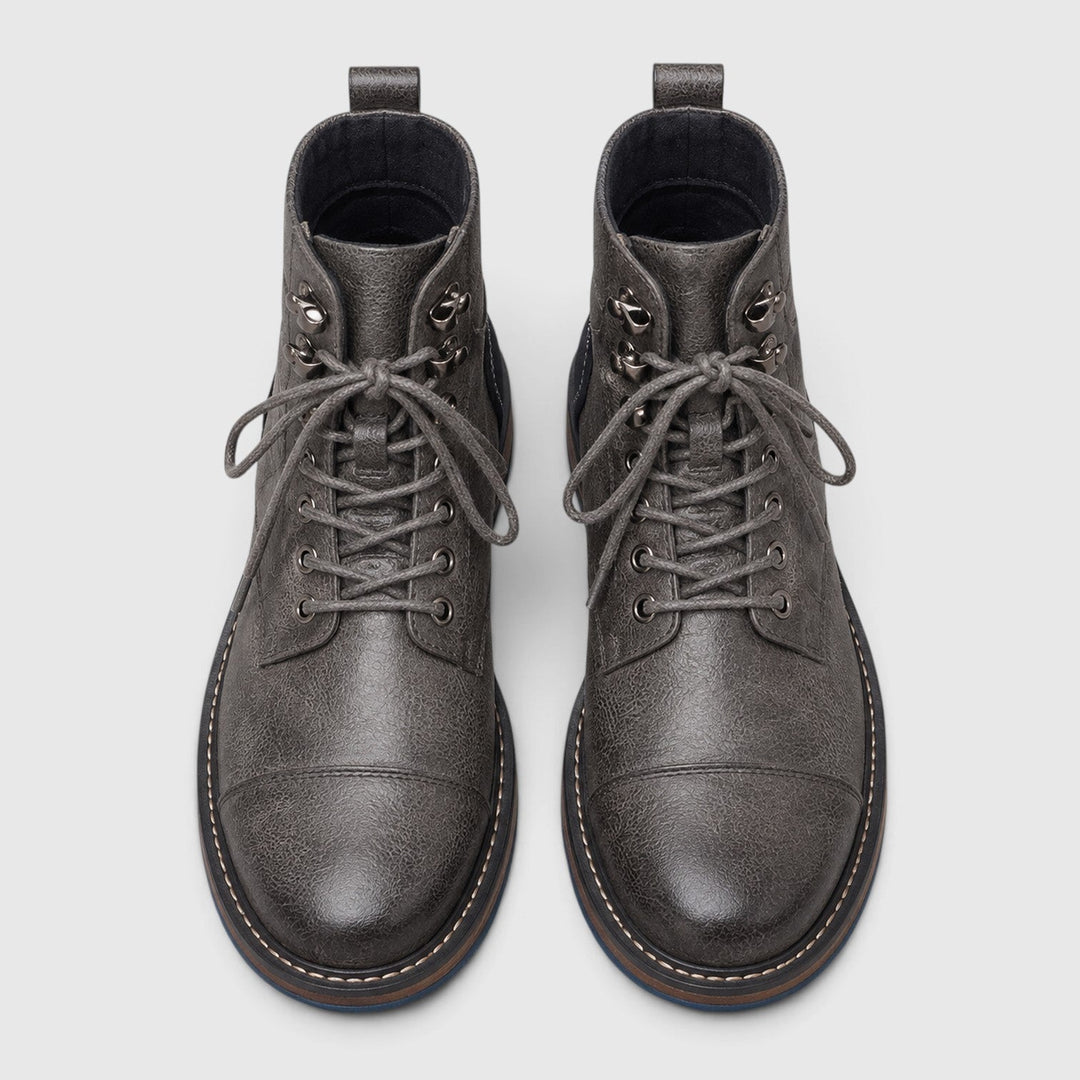 Men's Classic Leather Lace-Up Walking Boots