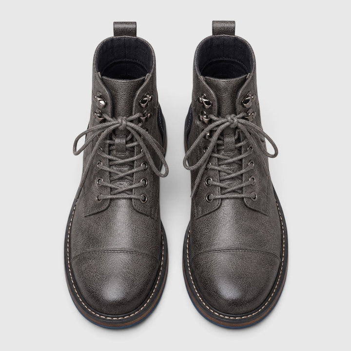 Men's Classic Leather Lace-Up Walking Boots