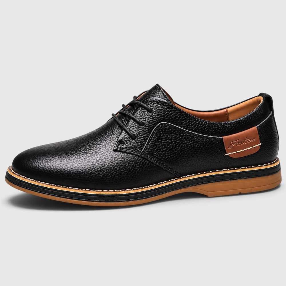 Men's Classic Leather Lace-Up Oxford Shoes