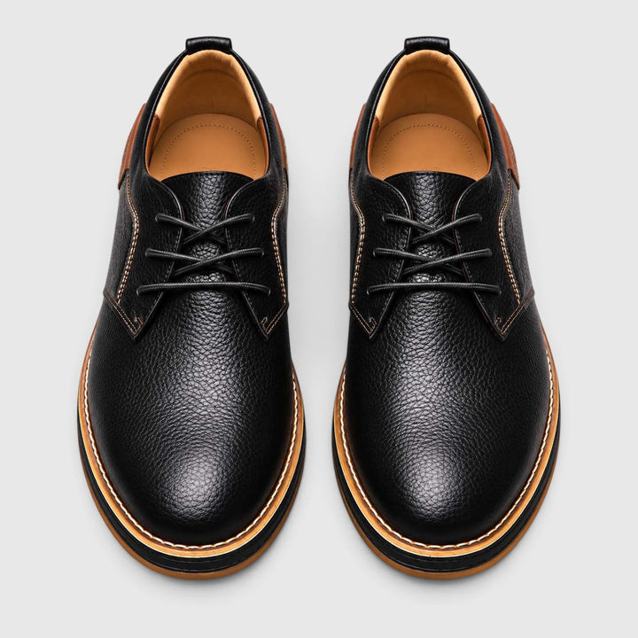 Men's Classic Leather Lace-Up Oxford Shoes