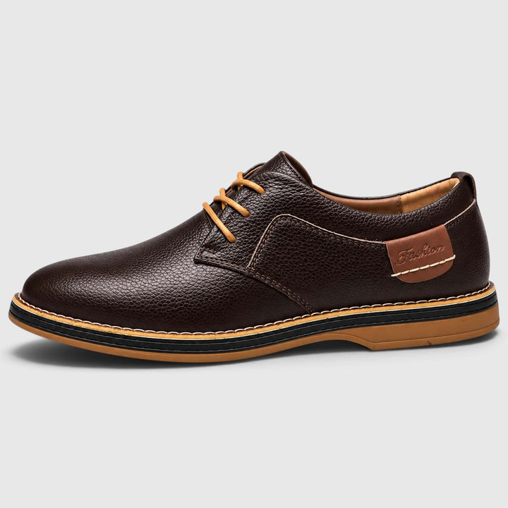 Men's Classic Leather Lace-Up Oxford Shoes