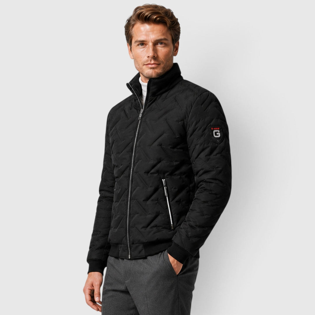 Men's Lightweight Quilted Full-Zip Jacket