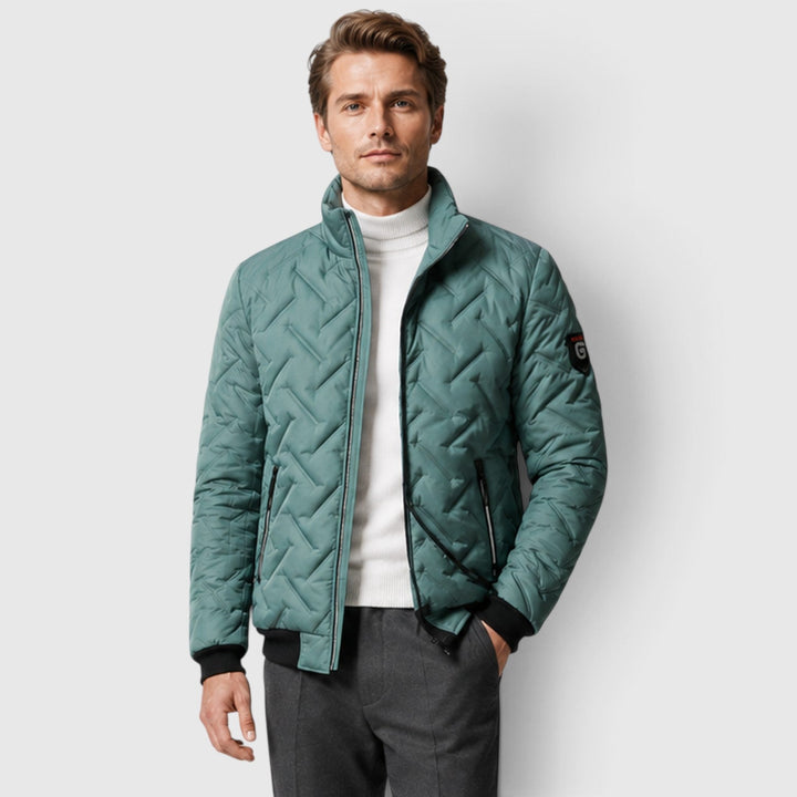 Men's Lightweight Quilted Full-Zip Jacket