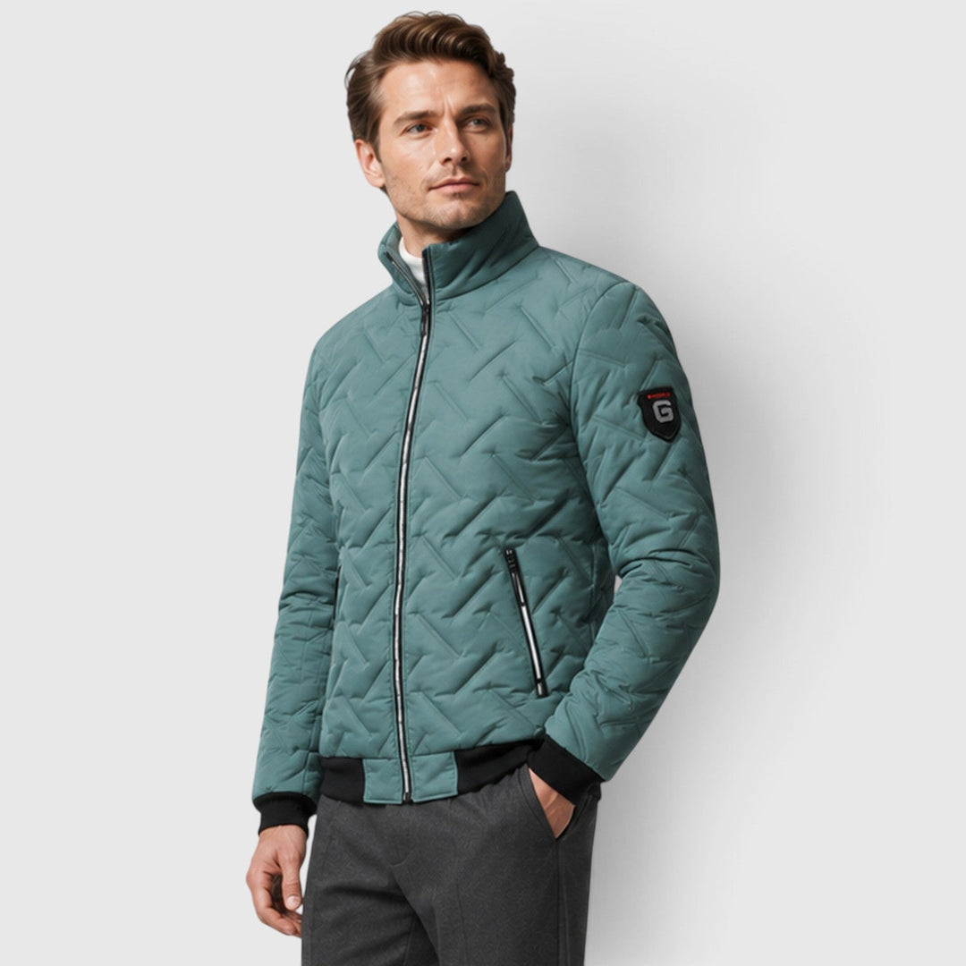 Men's Lightweight Quilted Full-Zip Jacket