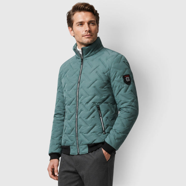 Men's Lightweight Quilted Full-Zip Jacket