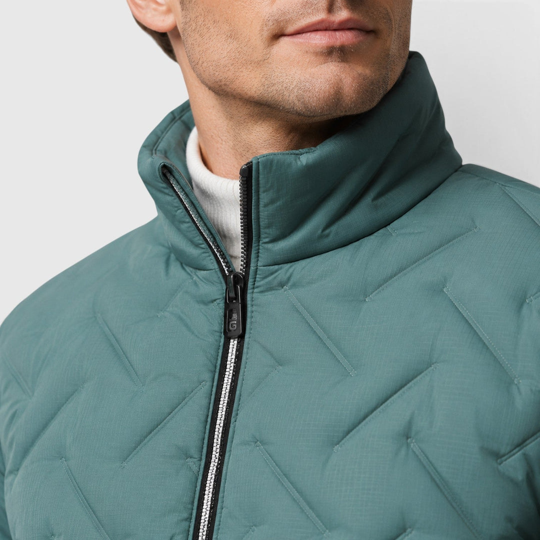 Men's Lightweight Quilted Full-Zip Jacket