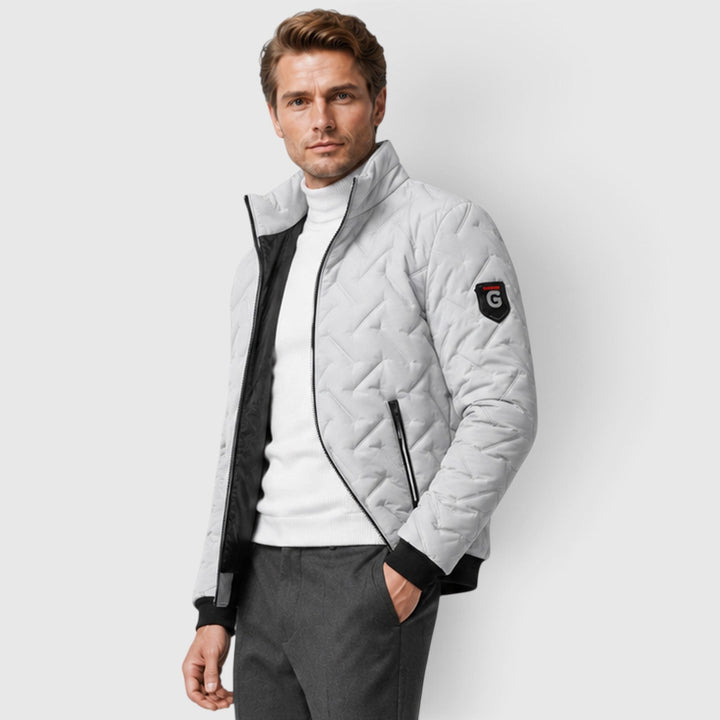 Men's Lightweight Quilted Full-Zip Jacket