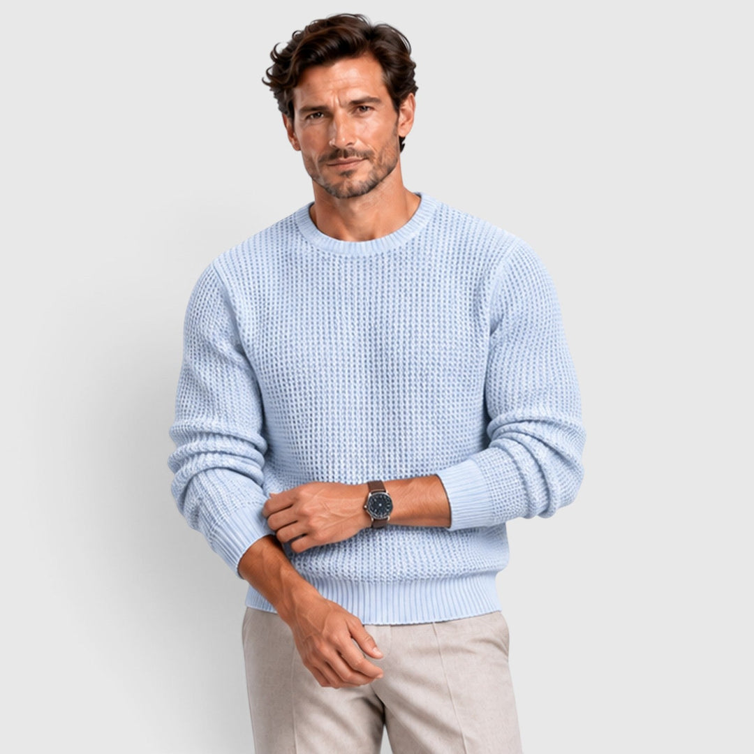 Men's Casual Knit Relaxed Fit Jumper
