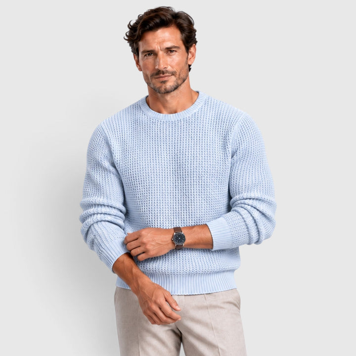Men's Casual Knit Relaxed Fit Jumper