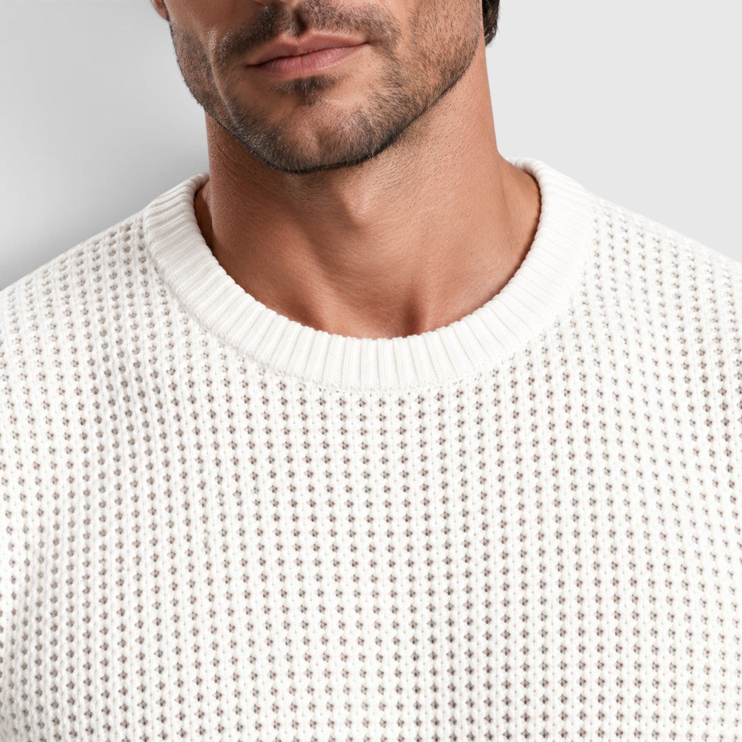 Men's Casual Knit Relaxed Fit Jumper