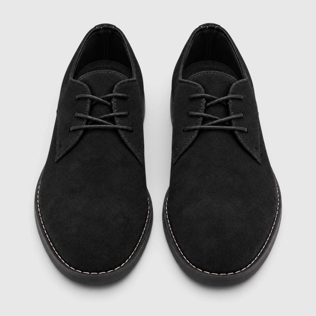 Men's Classic Suede Lace-Up Oxford Shoes