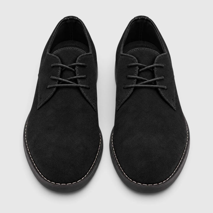 Men's Classic Suede Lace-Up Oxford Shoes