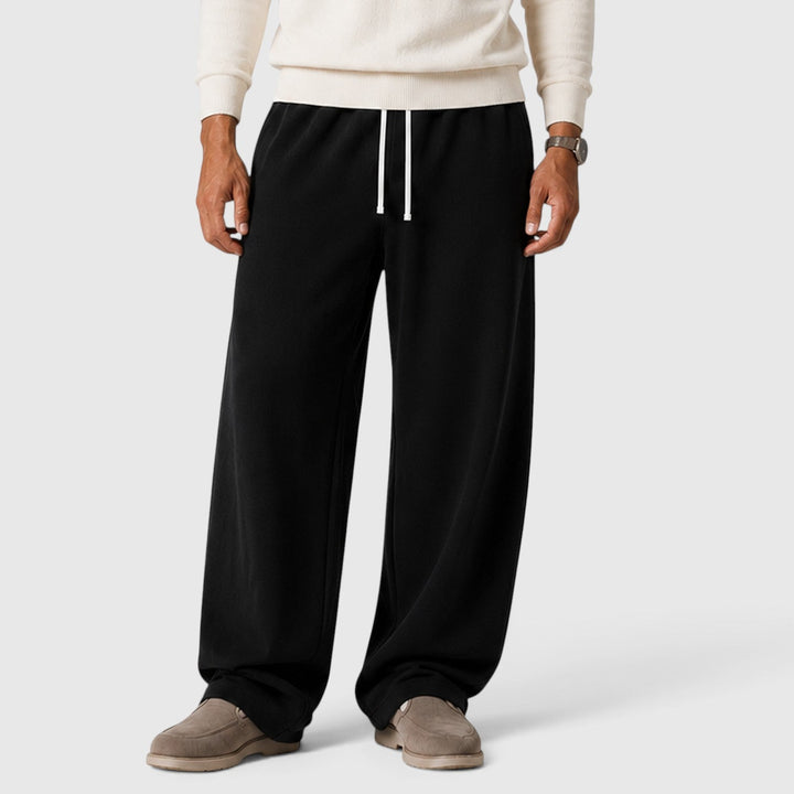 Men's Casual Thick Knit Jogger Trousers