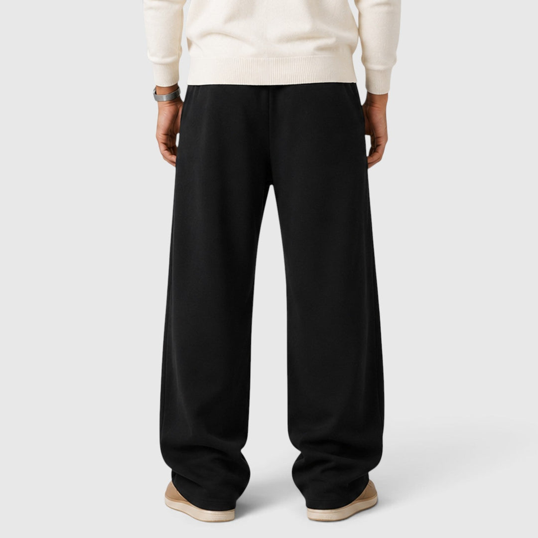 Men's Casual Thick Knit Jogger Trousers