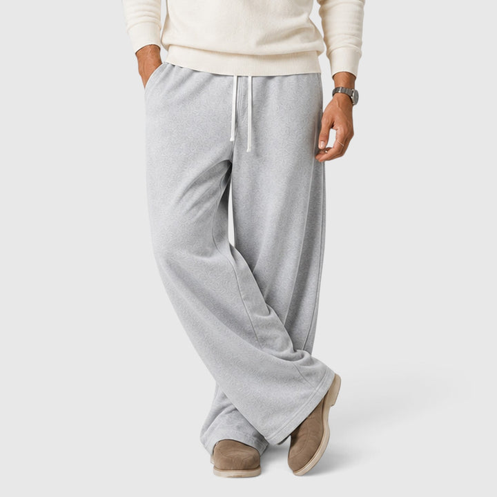 Men's Casual Thick Knit Jogger Trousers