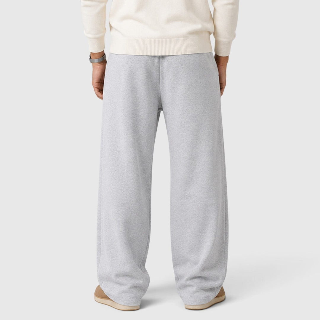 Men's Casual Thick Knit Jogger Trousers