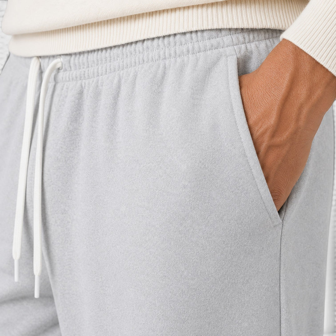 Men's Casual Thick Knit Jogger Trousers