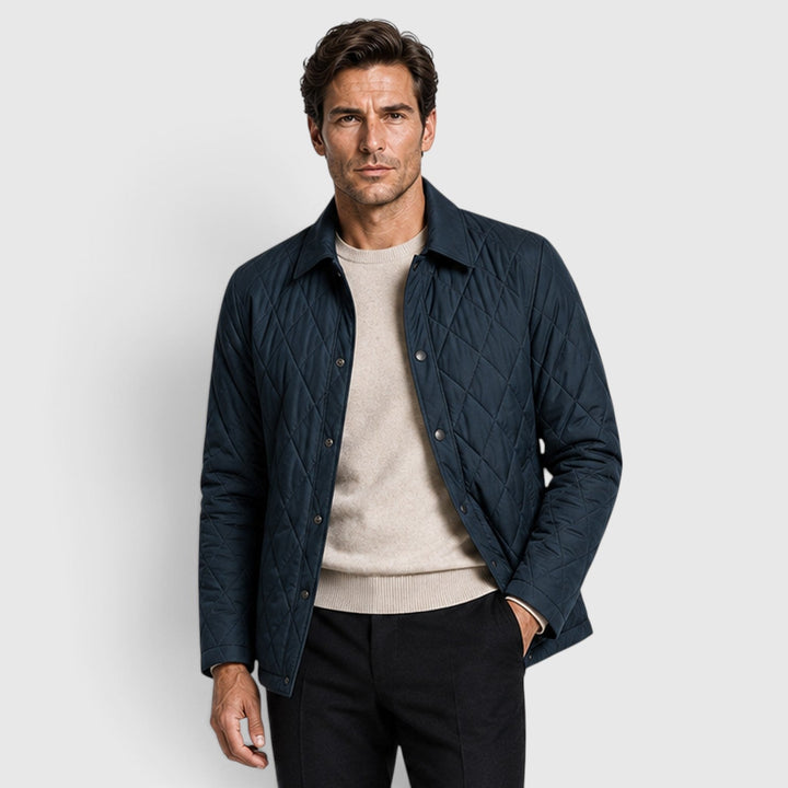 Men's Casual Thick Puffer Outdoor Jacket with Loose Fit