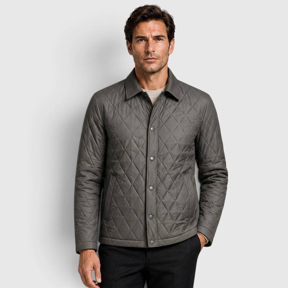 Men's Casual Thick Puffer Outdoor Jacket with Loose Fit