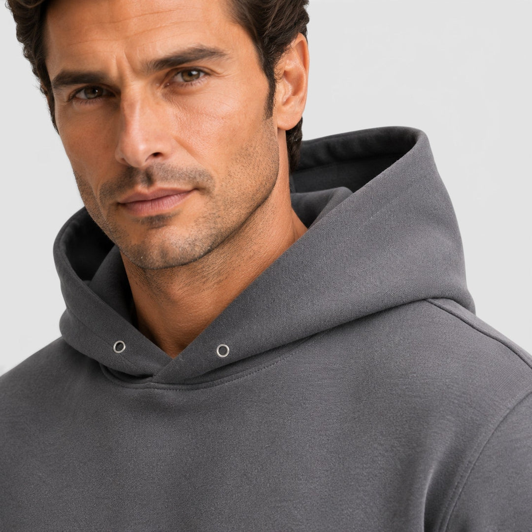Men's Casual Cotton Blend Two-Piece Tracksuit Set