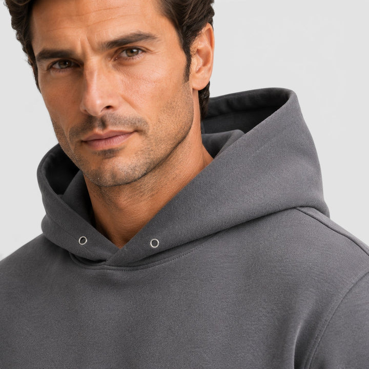 Men's Casual Cotton Blend Two-Piece Tracksuit Set