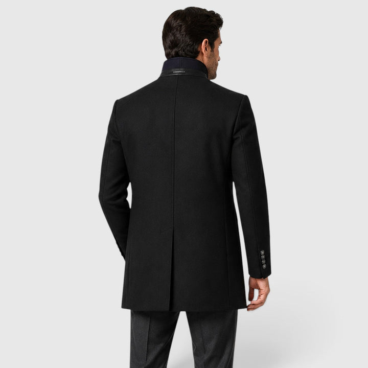 Men's Classic Wool Blend Pea Coat