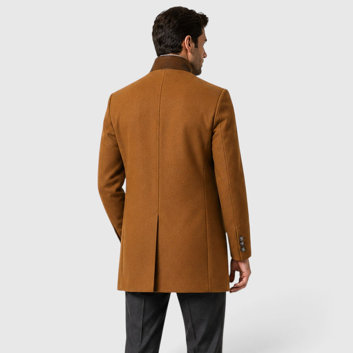 Men's Classic Wool Blend Pea Coat