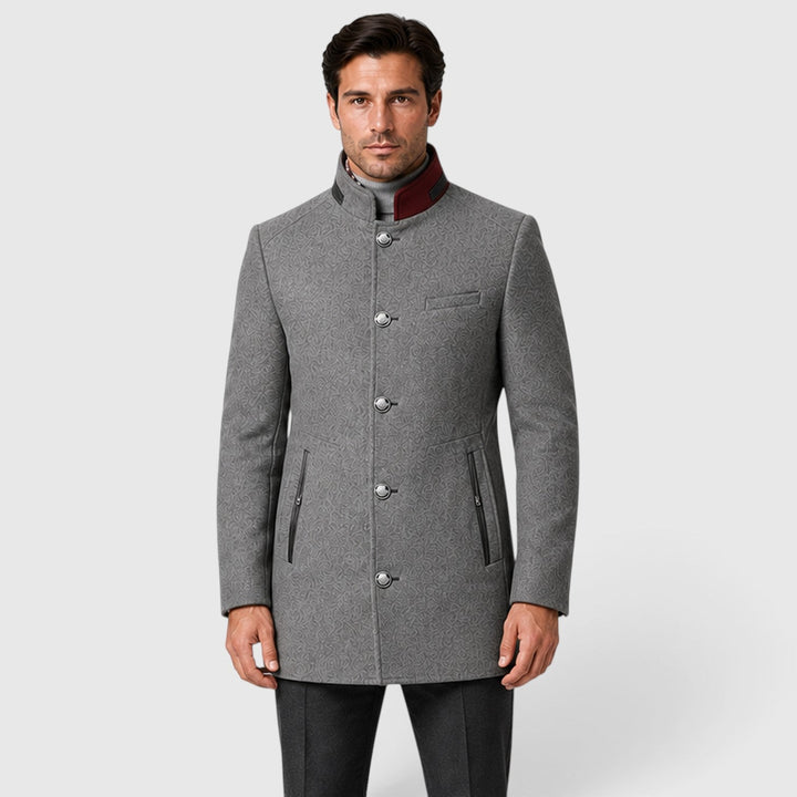 Men's Classic Wool Blend Pea Coat